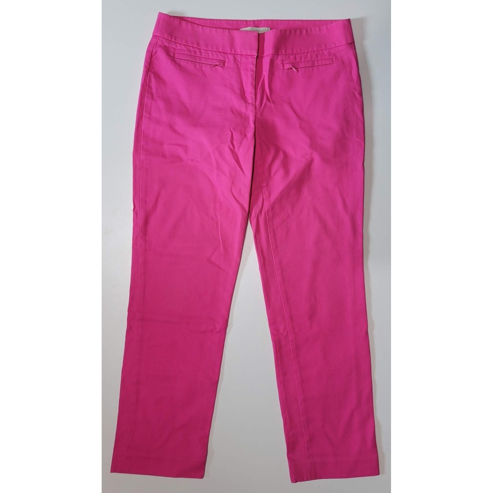 LOFT Pink Marisa Ankle Pants